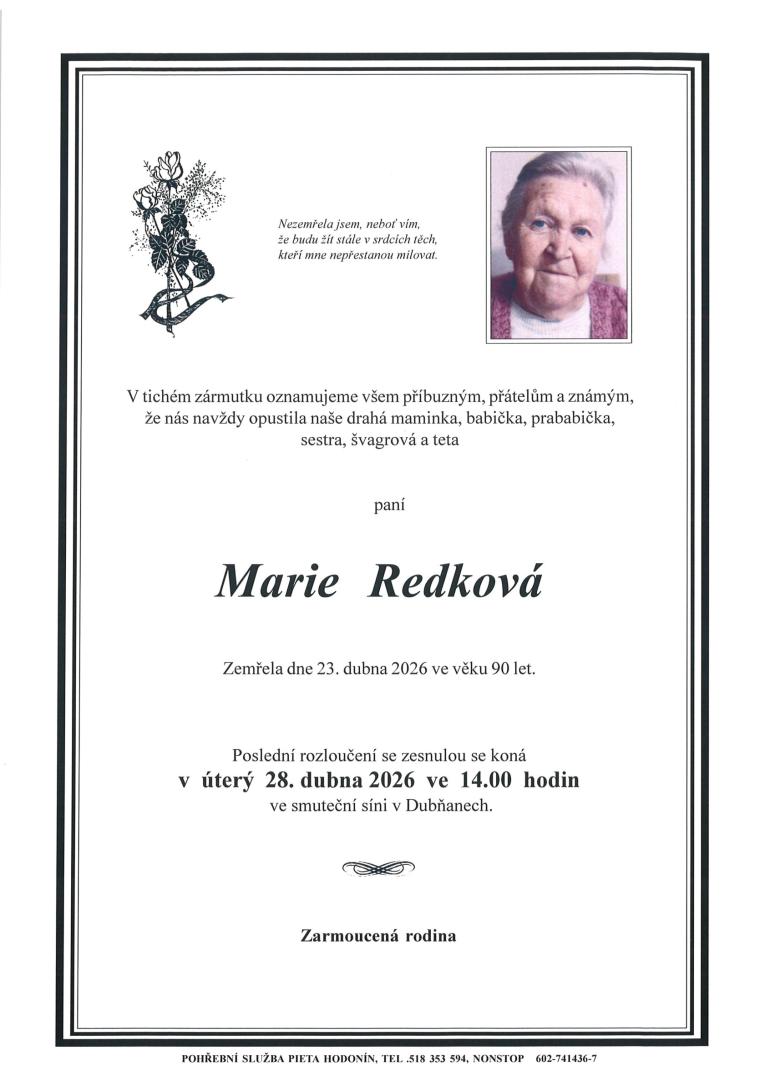 Marie Redková