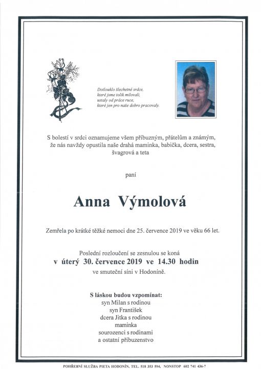 + Anna Výmolová