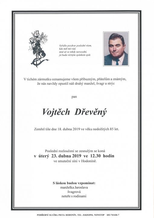 + Vojtěch Dřevěný